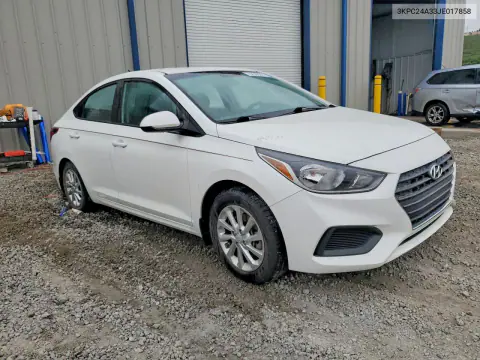 2018 Hyundai Accent Sel VIN 3KPC24A33JE017858 фото 4