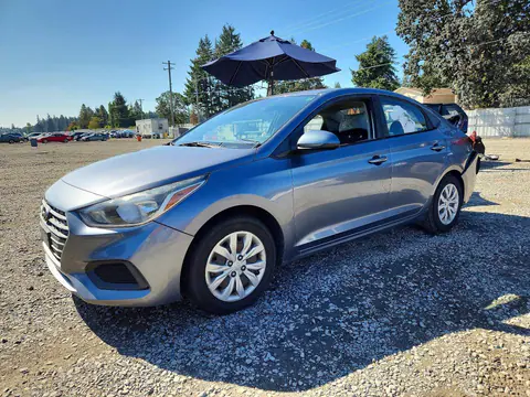 3KPC24A30KE041729 — 2019 Hyundai Accent, Задняя часть (Rear End), фото до ремонта