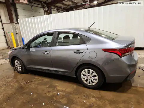2019 Hyundai Accent Se VIN 3KPC24A38KE041445 фото 2