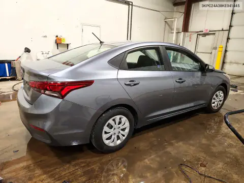 2019 Hyundai Accent Se VIN 3KPC24A38KE041445 фото 3