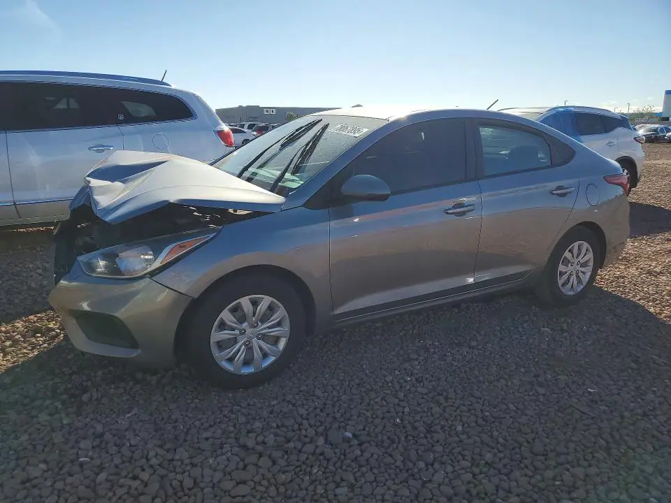 3KPC24A68ME138299 Hyundai Accent 2021 — повреждение Передняя часть, фото до ремонта