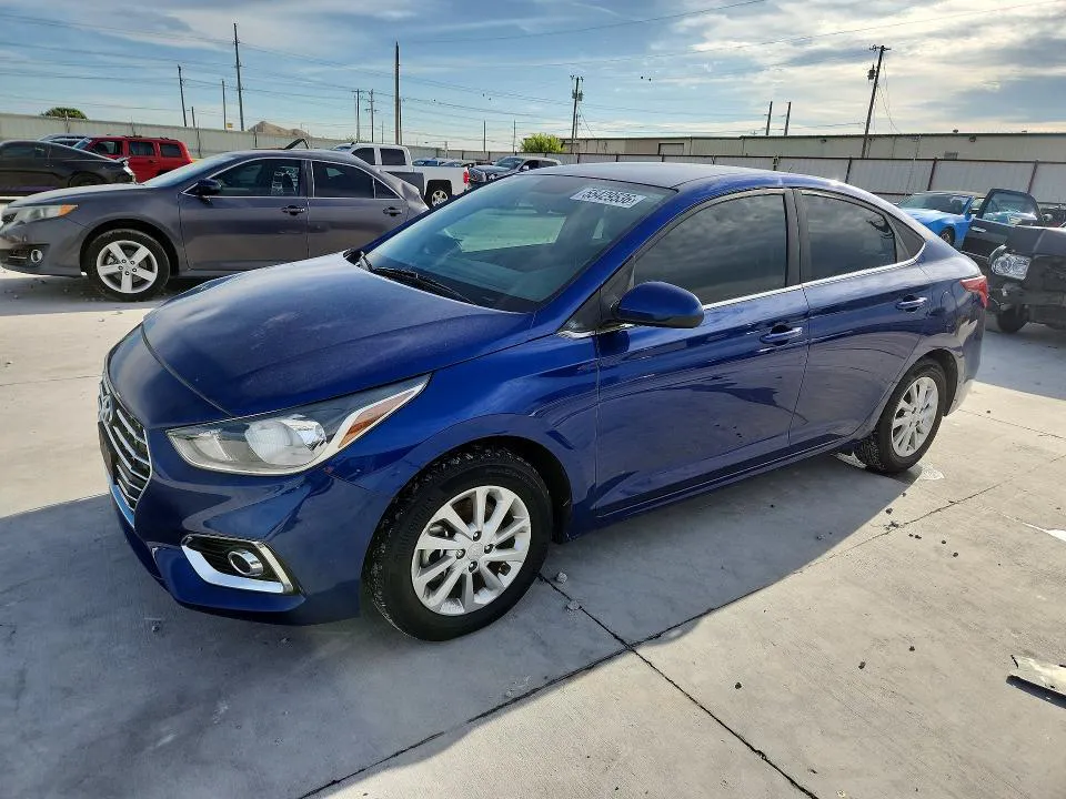 2022 HYUNDAI ACCENT VIN 3KPC24A68NE187844 фото 1