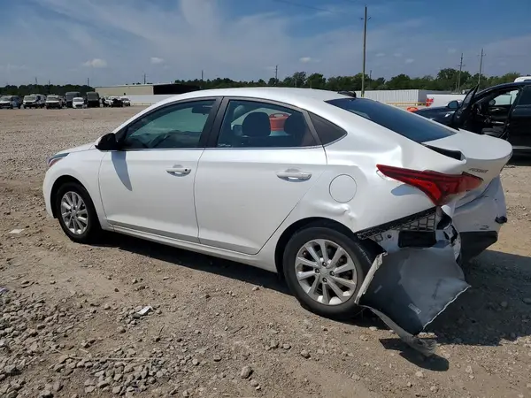 3KPC24A69NE154285 — 2022 Hyundai Accent, фото 2 с аукциона Copart 01.10.2026, Задняя часть