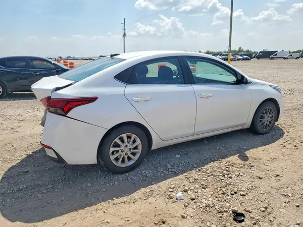3KPC24A69NE154285 — 2022 Hyundai Accent, фото 3 с аукциона Copart 01.10.2026, Задняя часть