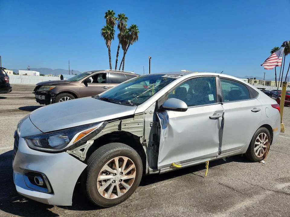 2022 Hyundai Accent VIN 3KPC24A6XNE153744 фото 1