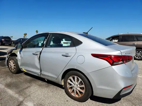 2022 Hyundai Accent VIN 3KPC24A6XNE153744 фото 2