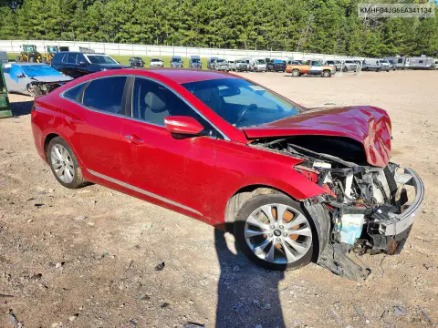 2014 Hyundai Azera Base VIN KMHFG4JG6EA341134 фото 4