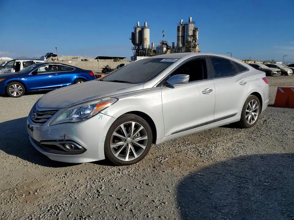 KMHFG4JG1HA577551 Hyundai Azera 2017 — повреждение Передняя часть, фото до ремонта