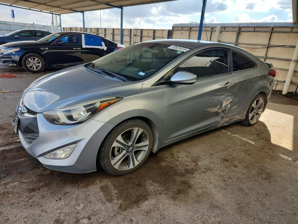 2014 Hyundai ELANTRA COUPE VIN KMHDH6AH4EU029370 фото 1