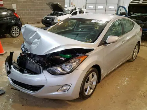 2012 HYUNDAI ELANTRA GL VIN KMHDH4AE6CU324493 фото 2