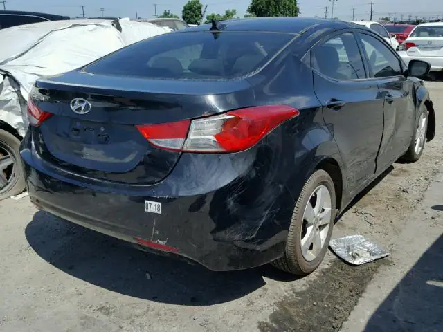 5NPDH4AE8DH437667 — 2013 Hyundai Elantra GL, фото 4 с аукциона Copart 13.08.2018, Передняя часть