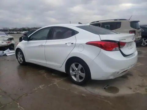 2011 HYUNDAI ELANTRA GLS VIN 5NPDH4AE7BH045163 фото 2