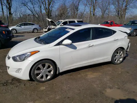 5NPDH4AE8DH302107 — 2013 Hyundai Elantra GLS, Передняя часть (Front End), фото до ремонта