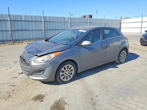 KMHD35LH7HU374466 — 2017 Hyundai Elantra GT, Передняя часть (Front End), фото до ремонта