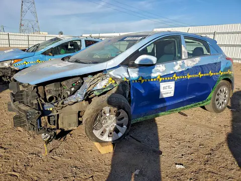 KMHD35LH5HU382579 — 2017 Hyundai Elantra GT, Передняя часть (Front End), фото до ремонта
