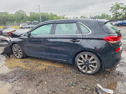 2018 HYUNDAI ELANTRA GT VIN KMHH55LC0JU076136 фото 2