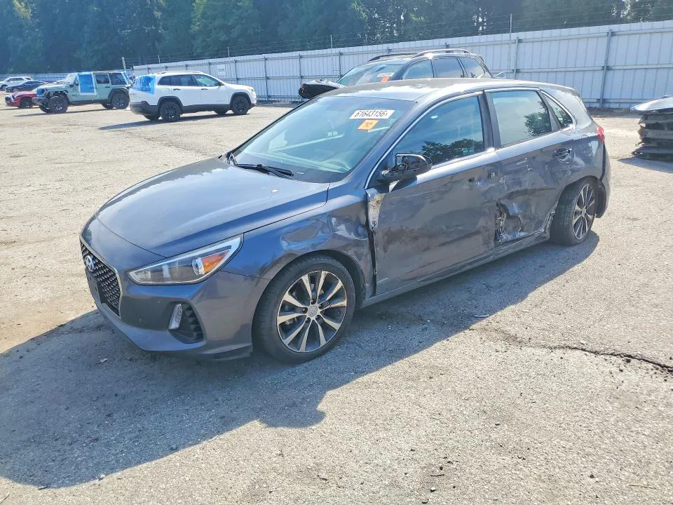 2019 Hyundai ELANTRA GT VIN KMHH35LE5KU102447 фото 1