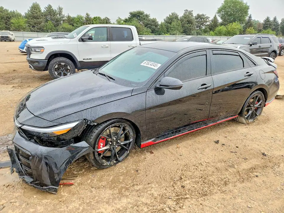KMHLW4DK5SU030228 Hyundai Elantra N 2025 — повреждение Боковая часть, фото до ремонта