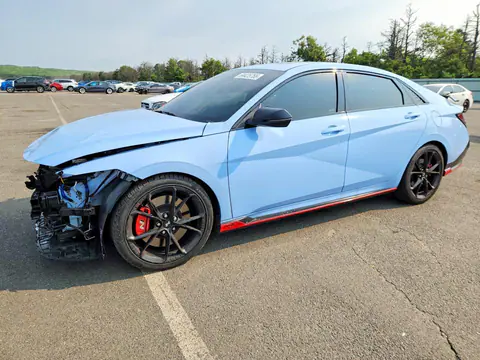 KMHLW4DK0SU035224 — 2025 Hyundai Elantra N, Передняя часть (Front End), фото до ремонта
