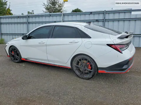 2025 Hyundai Elantra N Base VIN KMHLW4DK6SU033686 фото 2