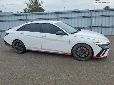 2025 Hyundai Elantra N Base VIN KMHLW4DK6SU033686 фото 4