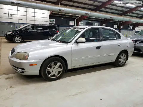 KMHDN46DX4U755901 — 2004 Hyundai Elantra, Сторона, фото до ремонта