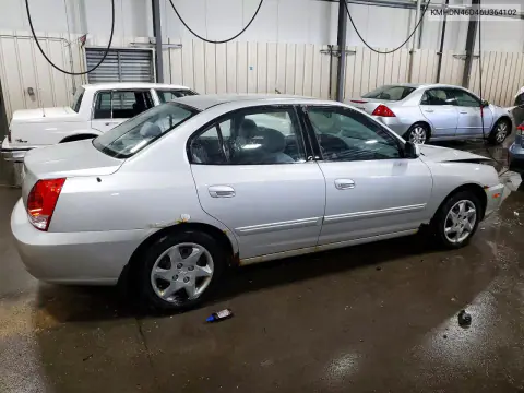 2006 Hyundai Elantra Gls VIN KMHDN46D46U364102 фото 3
