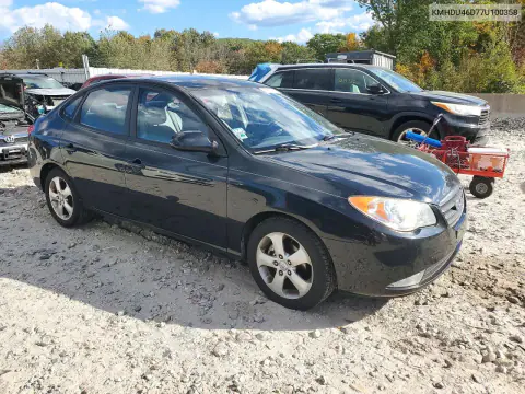 2007 Hyundai Elantra Gls VIN KMHDU46D77U100358 фото 4