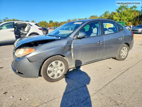 KMHDU4AD0AU970256 — 2010 Hyundai Elantra, Передняя часть, фото до ремонта