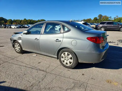 2010 Hyundai Elantra Gls VIN KMHDU4AD0AU970256 фото 2