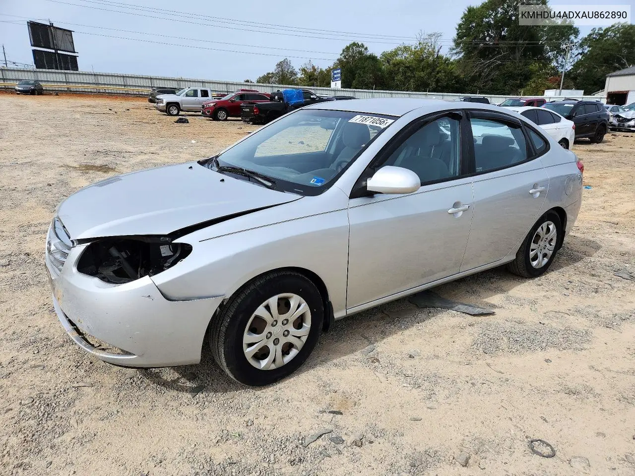 2010 Hyundai Elantra Gls VIN KMHDU4ADXAU862890 фото 1