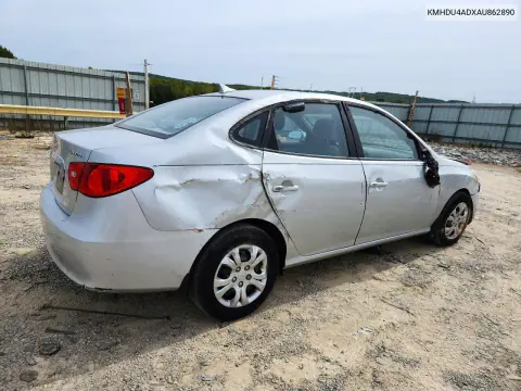 2010 Hyundai Elantra Gls VIN KMHDU4ADXAU862890 фото 3