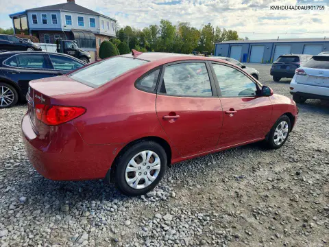 2010 Hyundai Elantra Gls VIN KMHDU4AD0AU901759 фото 3