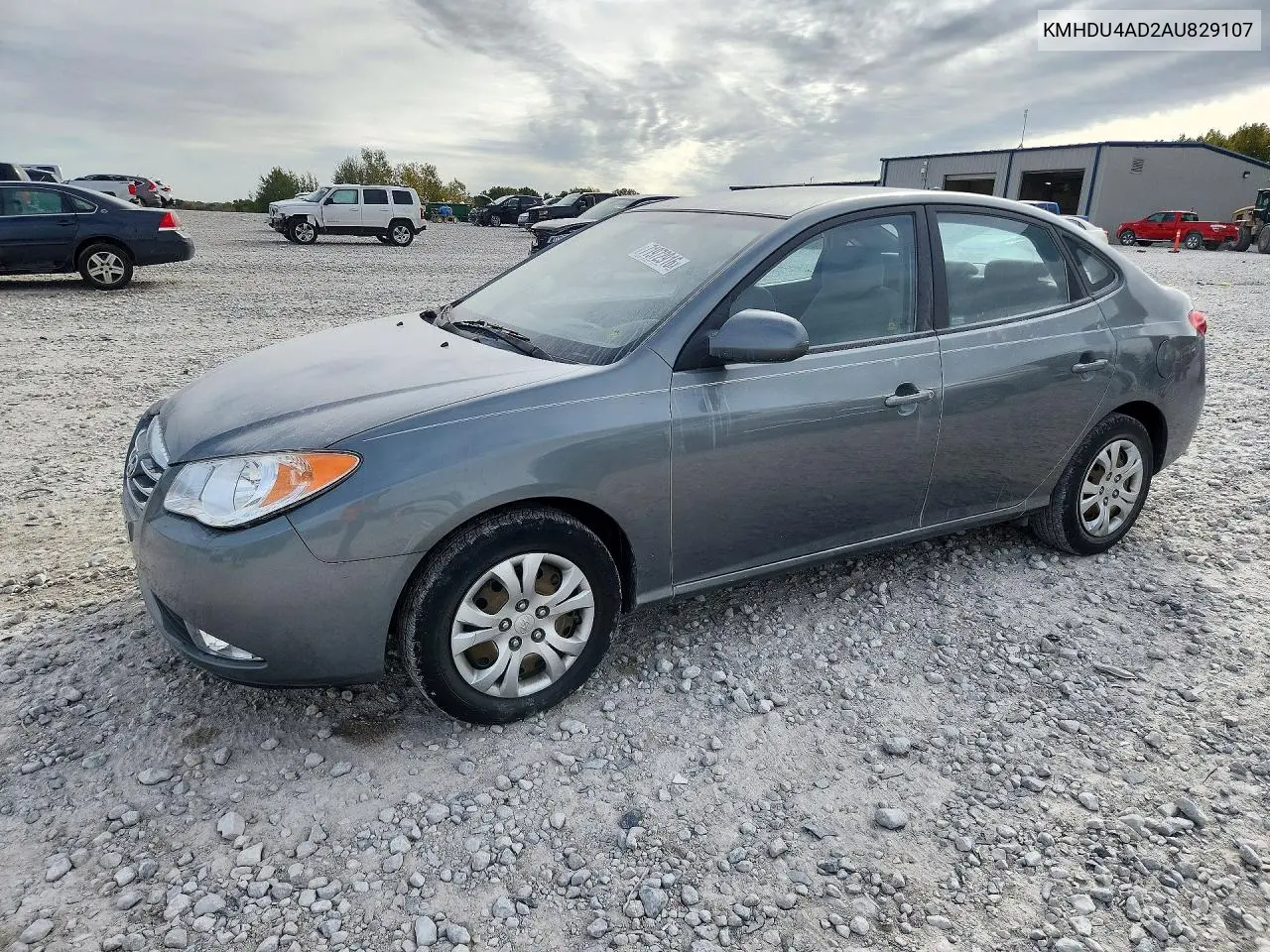 2010 Hyundai Elantra Gls VIN KMHDU4AD2AU829107 фото 1