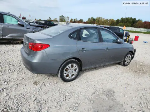 2010 Hyundai Elantra Gls VIN KMHDU4AD2AU829107 фото 3