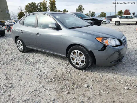 2010 Hyundai Elantra Gls VIN KMHDU4AD2AU829107 фото 4