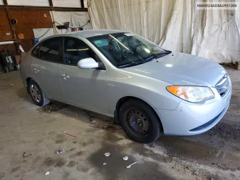 2010 Hyundai Elantra VIN KMHDU4AD4AU951306 фото 4