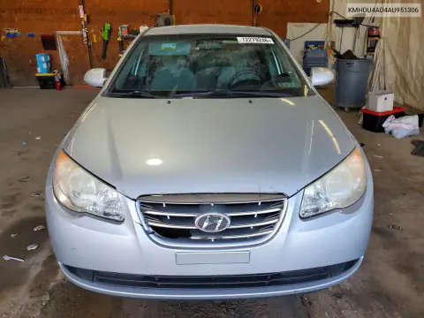 2010 Hyundai Elantra VIN KMHDU4AD4AU951306 фото 5