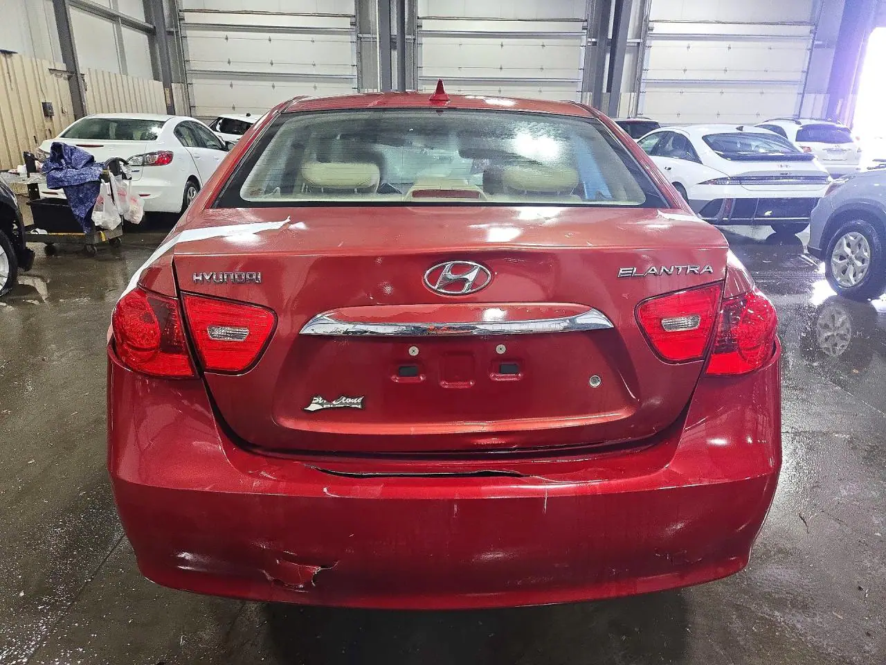 KMHDU4AD7AU842564 — 2010 Hyundai Elantra, фото 6 с аукциона Copart, Задняя часть