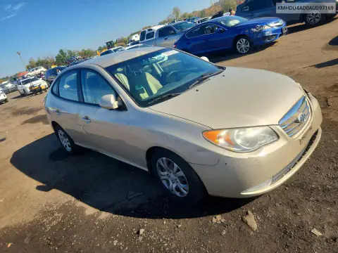 KMHDU4AD0AU097169 — 2010 Hyundai Elantra, фото 4 с аукциона Copart, Передняя часть