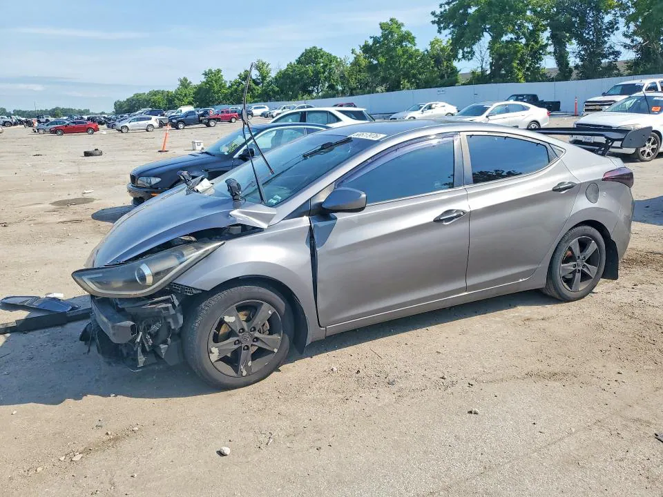 2011 HYUNDAI ELANTRA VIN 5NPDH4AE1BH055347 фото 1