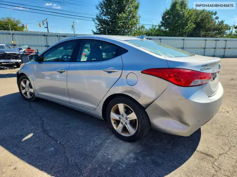 5NPDH4AE4BH046870 — 2011 Hyundai Elantra, фото 2 с аукциона Copart 21.10.2026, Передняя часть
