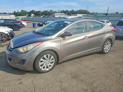 5NPDH4AE0BH027068 — 2011 Hyundai Elantra, Передняя часть (Front End), фото до ремонта