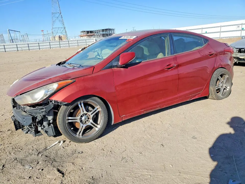 2011 HYUNDAI ELANTRA VIN KMHDH4AE5BU165593 фото 1