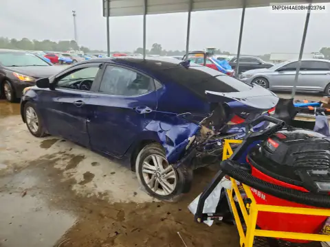 5NPDH4AE0BH023764 — 2011 Hyundai Elantra, фото 2 с аукциона Copart, Задняя часть