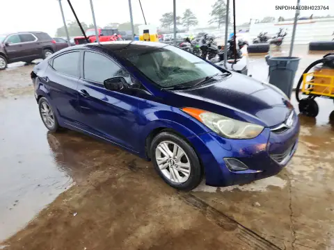 5NPDH4AE0BH023764 — 2011 Hyundai Elantra, фото 4 с аукциона Copart, Задняя часть