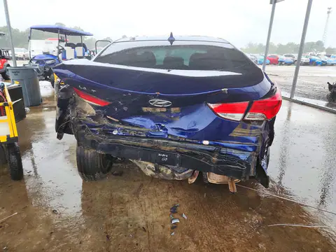 5NPDH4AE0BH023764 — 2011 Hyundai Elantra, фото 6 с аукциона Copart, Задняя часть