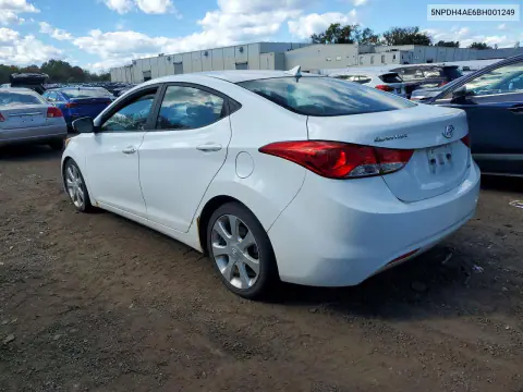 2011 Hyundai Elantra Limited VIN 5NPDH4AE6BH001249 фото 2