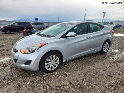 5NPDH4AE6BH060141 — 2011 Hyundai Elantra, Сторона, фото до ремонта