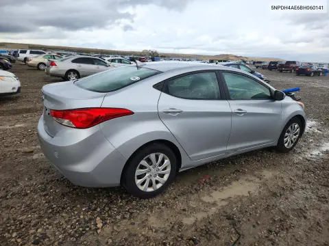 2011 Hyundai Elantra VIN 5NPDH4AE6BH060141 фото 3
